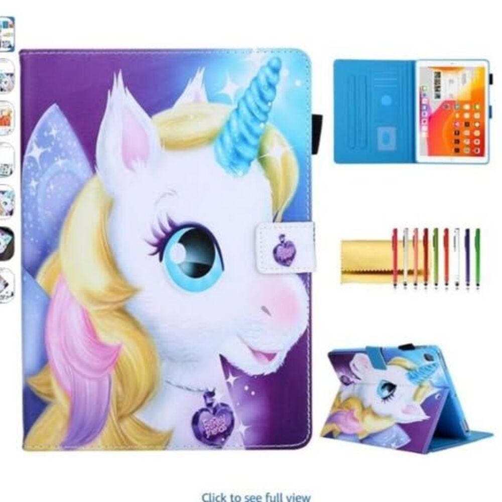 Forreal Friends Unicorn iPad Case – Kids Tablet Cover – NEW